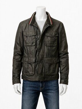 Etro | Green Utility Jacket Multi-Pocket Size Small